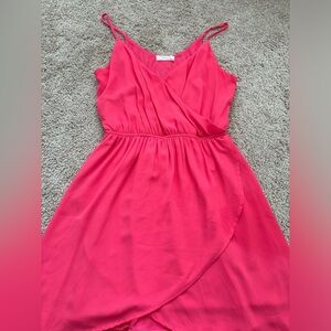 Hot pink summer dress size small for lush